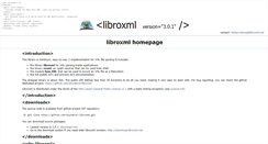 Desktop Screenshot of libroxml.net
